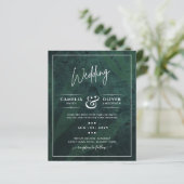 LeahGエメラルドグリーン白葉結婚式 (スタンド正面)