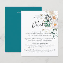 LeahGサマーホワイトローズ素朴ボホフローラ結婚ズ