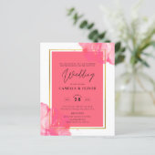 LeahGサーモンピンク金ゴールド結婚のアルコールインク (スタンド正面)