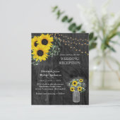 LeahGバジェットウェディングレセプションヒマ素朴ワラメ (スタンド正面)