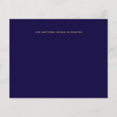 LeahGバジェットネイビー金ゴールド結婚アールデコ (裏面)