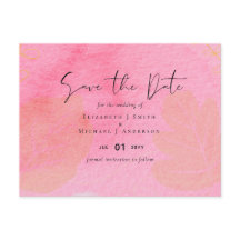 LeahGバジェット結婚ズピンクピーチウォーター色アブストラック