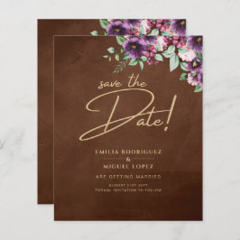 LeahGブラウンベリープラムパープル結婚の秋冬