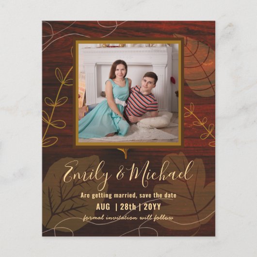 LeahG予算の写真救日の素朴葉 (正面)