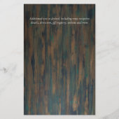 LeahG予算日救付ターコイズティール（緑がかった色）リース (裏面)