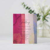 LeahG BUDGETのベリ結婚ーレッドパープルウォーター色 (スタンド正面)