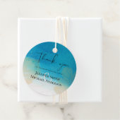 LeahG BUDGETの結婚海ブルーウォーター色 フェイバータグ (インサイチュ)