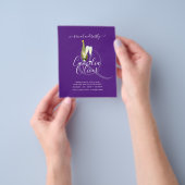 LeahG BUDGETブルンチバブリーブライダルシャワー結婚ズ チラシ (手)