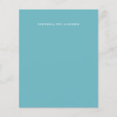 LeahG BUDGET夏期パステルの日付を保存 (裏面)