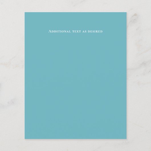 LeahG BUDGET夏期パステルの日付を保存 (裏面)