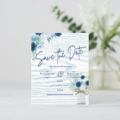 LeahG BUDGET日付を保存Blue Sageフローラ (スタンド正面)