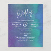 LeahG BUDGET結婚式を招待する北のライトパープル (正面)