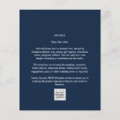 LeahG BUDGET Brunch Bubbly Bridal Shower Wedding チラシ (裏面)