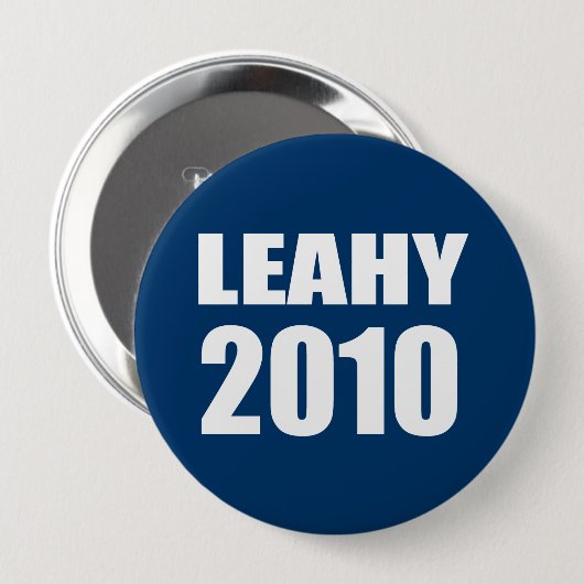 LEAHY 2010年 缶バッジ (正面&裏面)