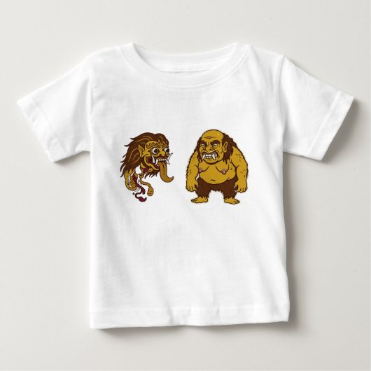 Leak & Celuluk ベビーTシャツ (正面)