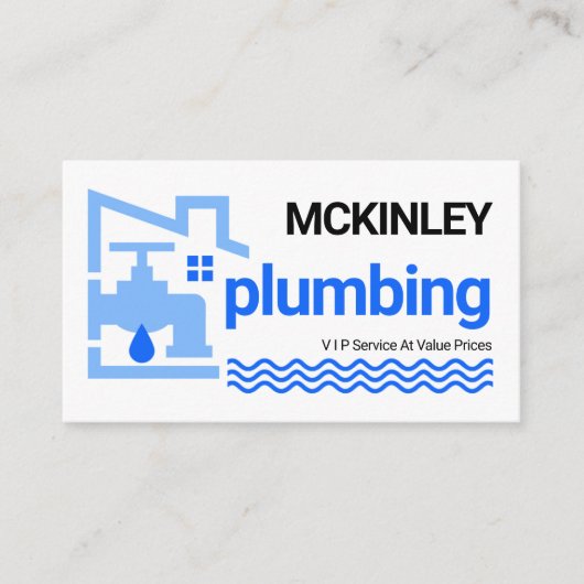 Leaking Building Frame Leaking Faucet 名刺 (正面)