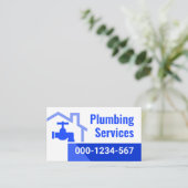 Leaking Faucet From Building Frame 名刺 (スタンド正面)