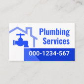 Leaking Faucet From Building Frame 名刺 (正面)