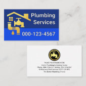 Leaking Faucet Pipe Under Rooftop 名刺 (正面/裏面)