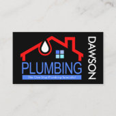 Leaking Home Plumbing Service 名刺 (正面)