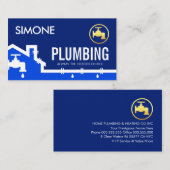 Leaking Home Water Pipe Frame 名刺 (正面/裏面)