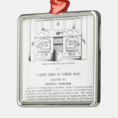 Leamingtonのストーブ、かKitchener メタルオーナメント (左)