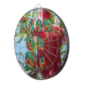 Lean 感動的 On Meフローラスカイワードアートプリント ダーツボード (正面右)