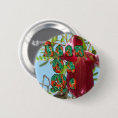 Lean 感動的 On Meフローラスカイワードアートプリント 缶バッジ (正面&裏面)