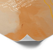 Lean into Light - Inspirational Quote Positive Art ポスター (角)