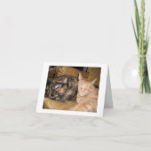 Lean On Meノートカード カード (正面)