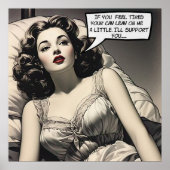 Lean On Me 1950のロマンス漫画ポスター ポスター (正面)