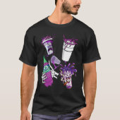 Lean  Purple Drank Dirty Double cup Lean Line Smok Tシャツ (正面)