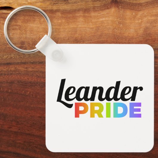 Leander Pride Keychain キーホルダー (正面)