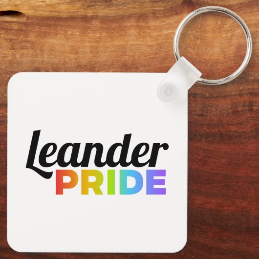 Leander Pride Keychain キーホルダー (裏面)