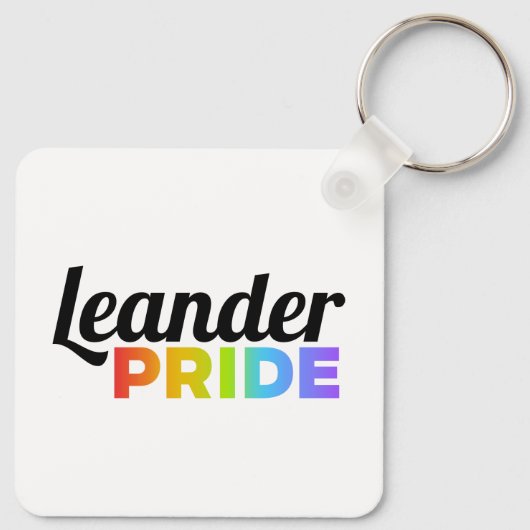 Leander Pride Keychain キーホルダー (裏面)