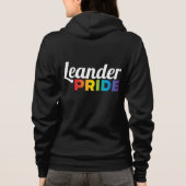Leander Pride Zip-Up Hoodie (Women's) パーカ (裏面)
