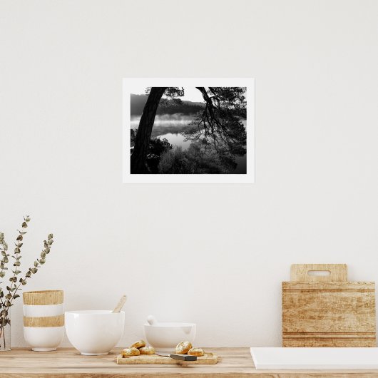 Leaning Pine at Derwentwater Poster ポスター (キッチン)