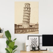 Leaning Tower of Pisa ポスター (ホームオフィス)