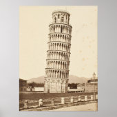 Leaning Tower of Pisa ポスター (正面)