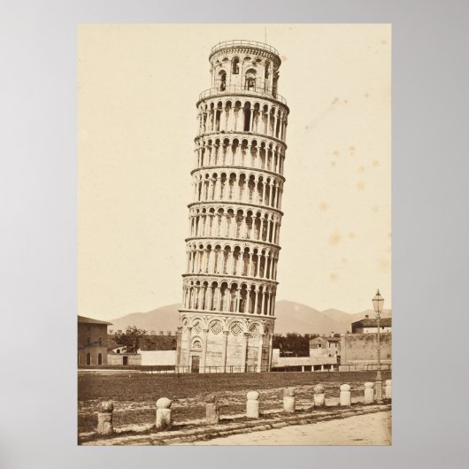 Leaning Tower of Pisa ポスター (正面)