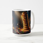 Leaning Tower of Yummy! Coffee Mug delux コーヒーマグカップ (正面右)