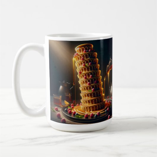 Leaning Tower of Yummy! Coffee Mug delux コーヒーマグカップ (左)