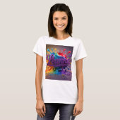 Leanne オリジナル 白シャツ - 彼女へのギフト tシャツ (正面フル)