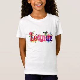 Leanne - Personalised Shirt - For Kids Tシャツ