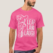 Leap And Laugh Parkour Tシャツ (正面)