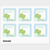 Leap Frog Squareスタンプ(6大) スクエアシール (シート)