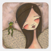 Leap of Faith (Brunette) – シール (正面)