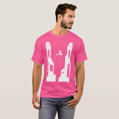 Leap Of Skill Freerunning Parkour Tシャツ (正面フル)