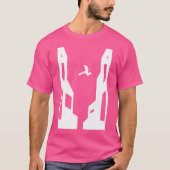 Leap Of Skill Freerunning Parkour Tシャツ (正面)