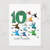 Leaping 10人の主 ポストカード (正面)